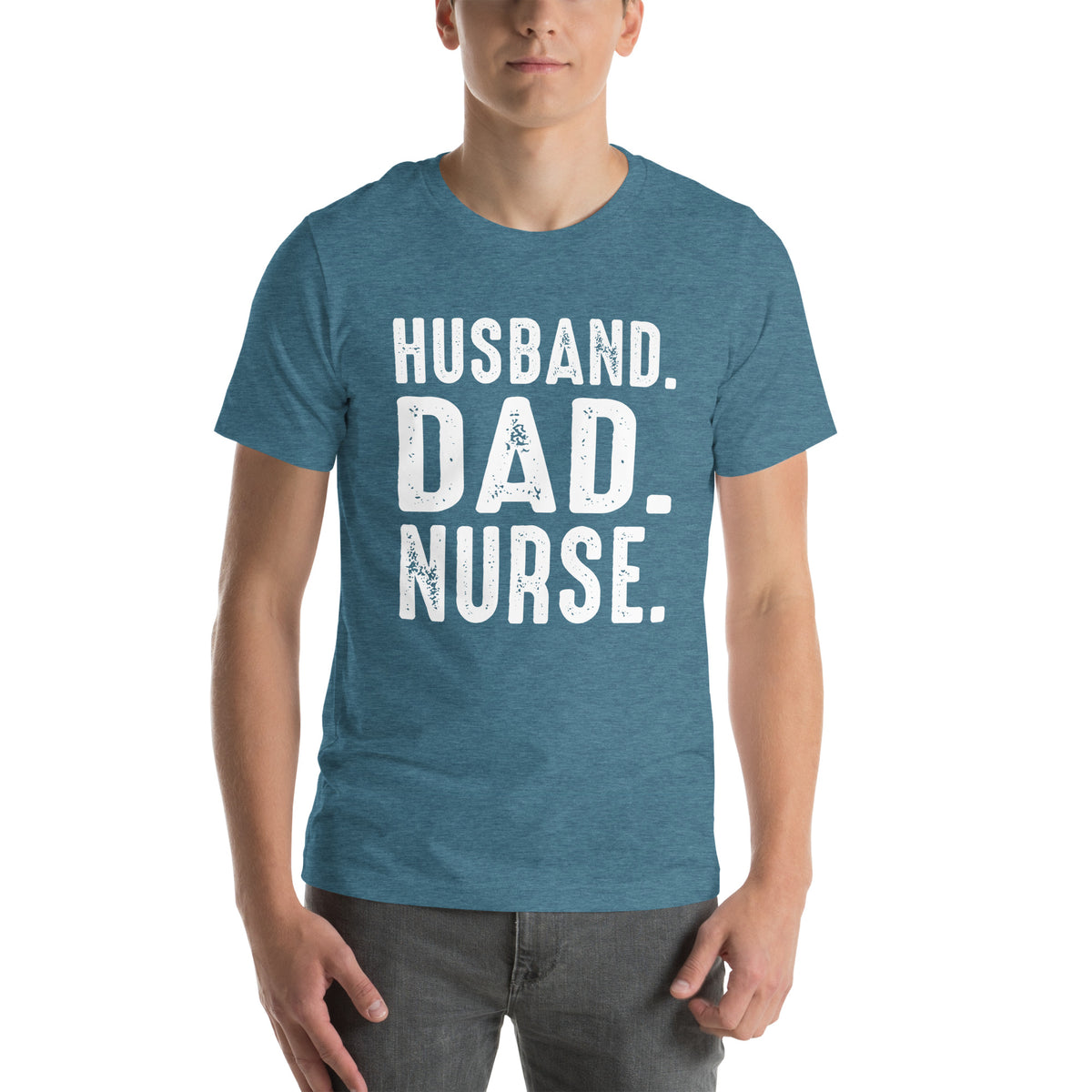 Husband, Dad, Nurse Men t-shirt