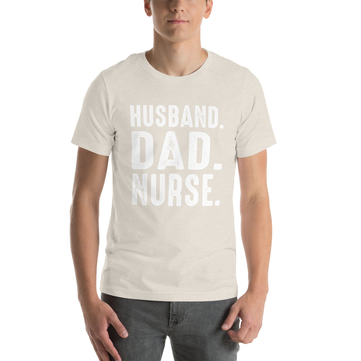 Husband, Dad, Nurse Men t-shirt