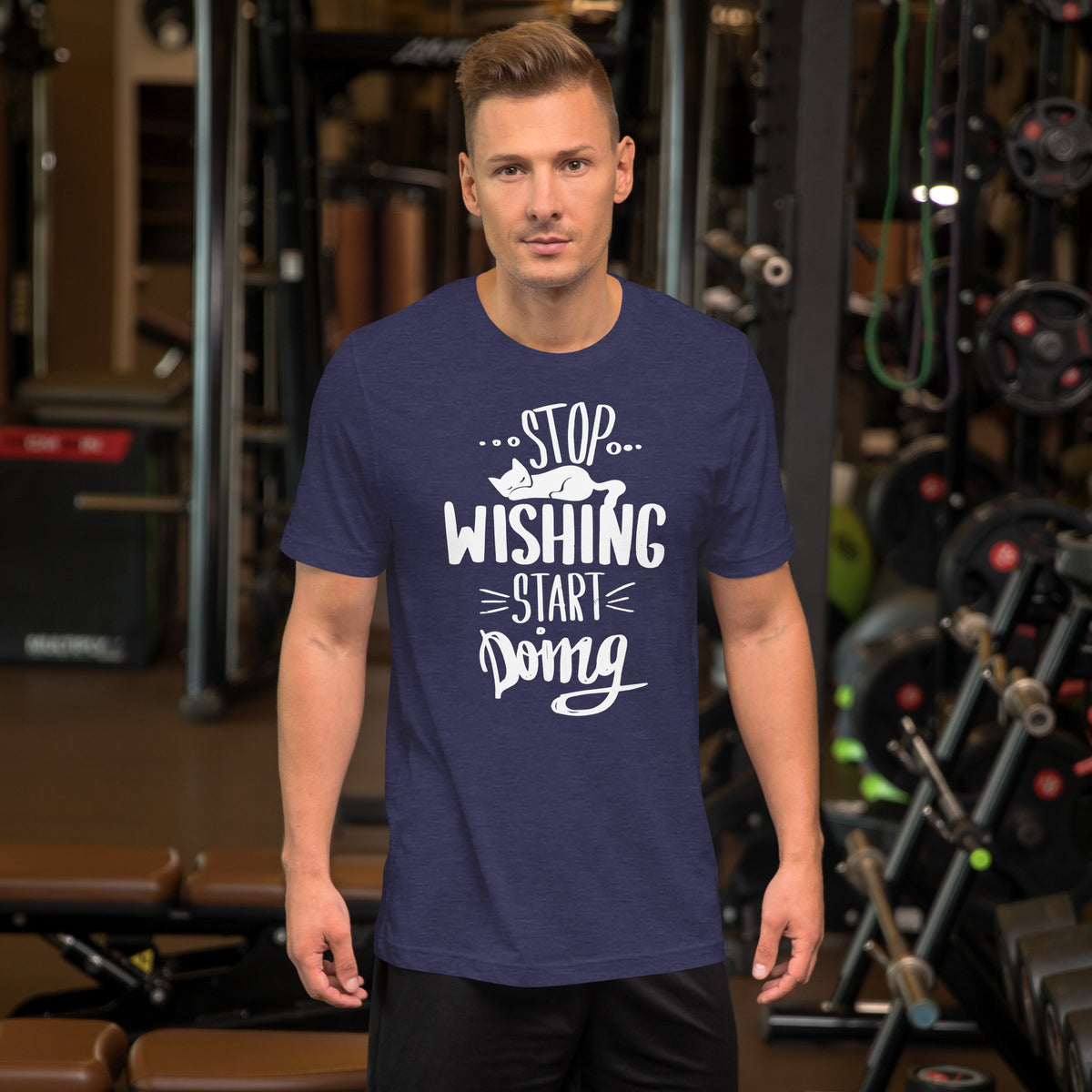 Start Doing Motivational Unisex t-shirt