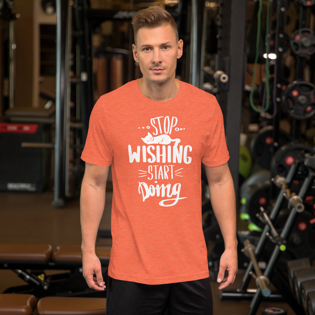 Start Doing Motivational Unisex t-shirt