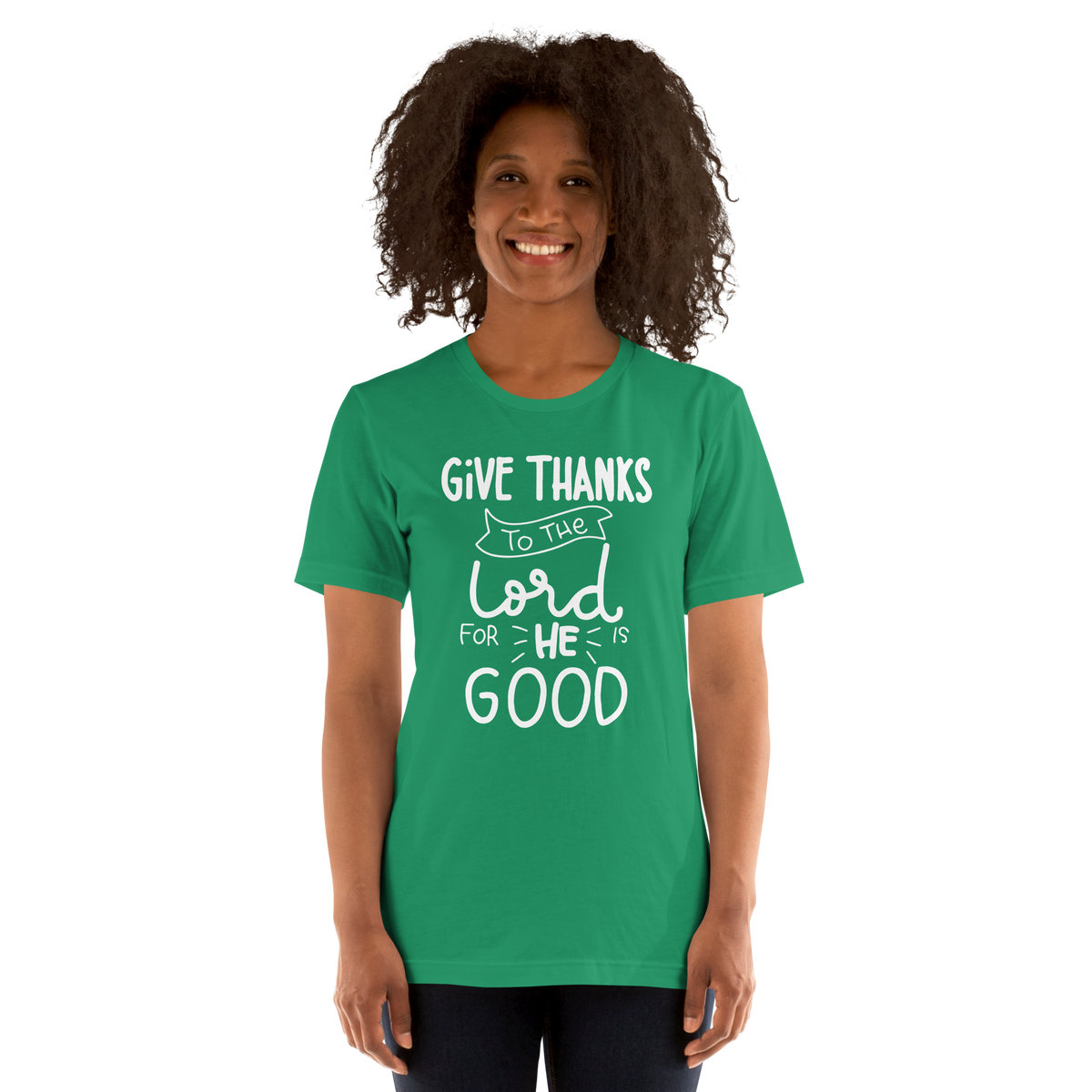 Give thanks to the Lord Unisex t-shirt