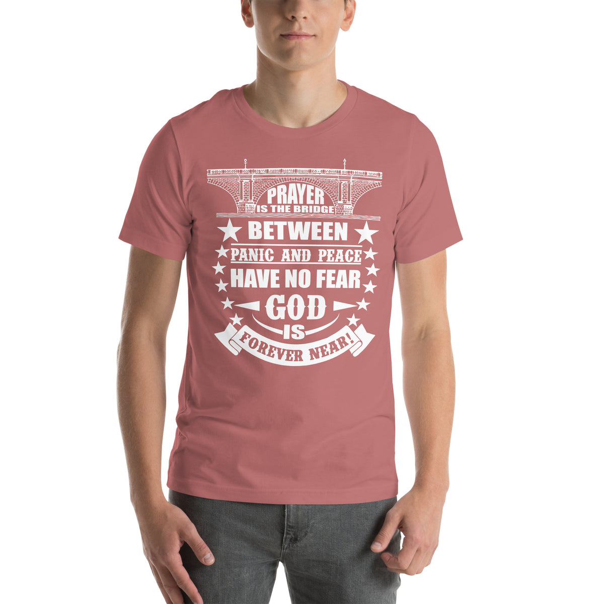 Prayer is a bridge Unisex t-shirt