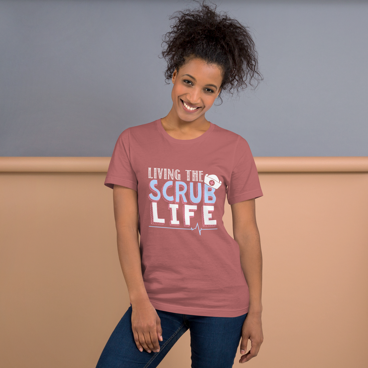 Living the scrubs life Woman t-shirt