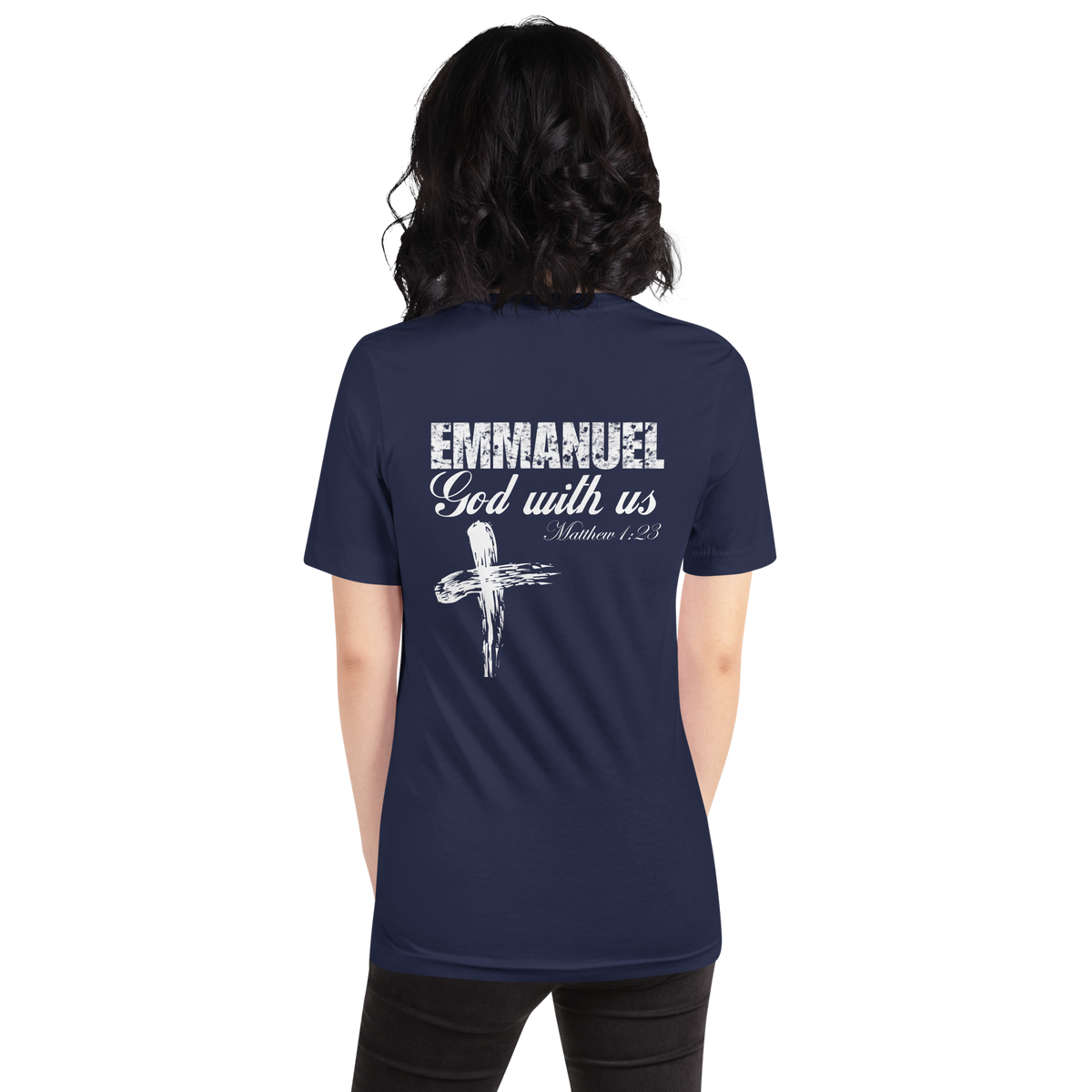 Emmanuel, God with us Unisex t-shirt