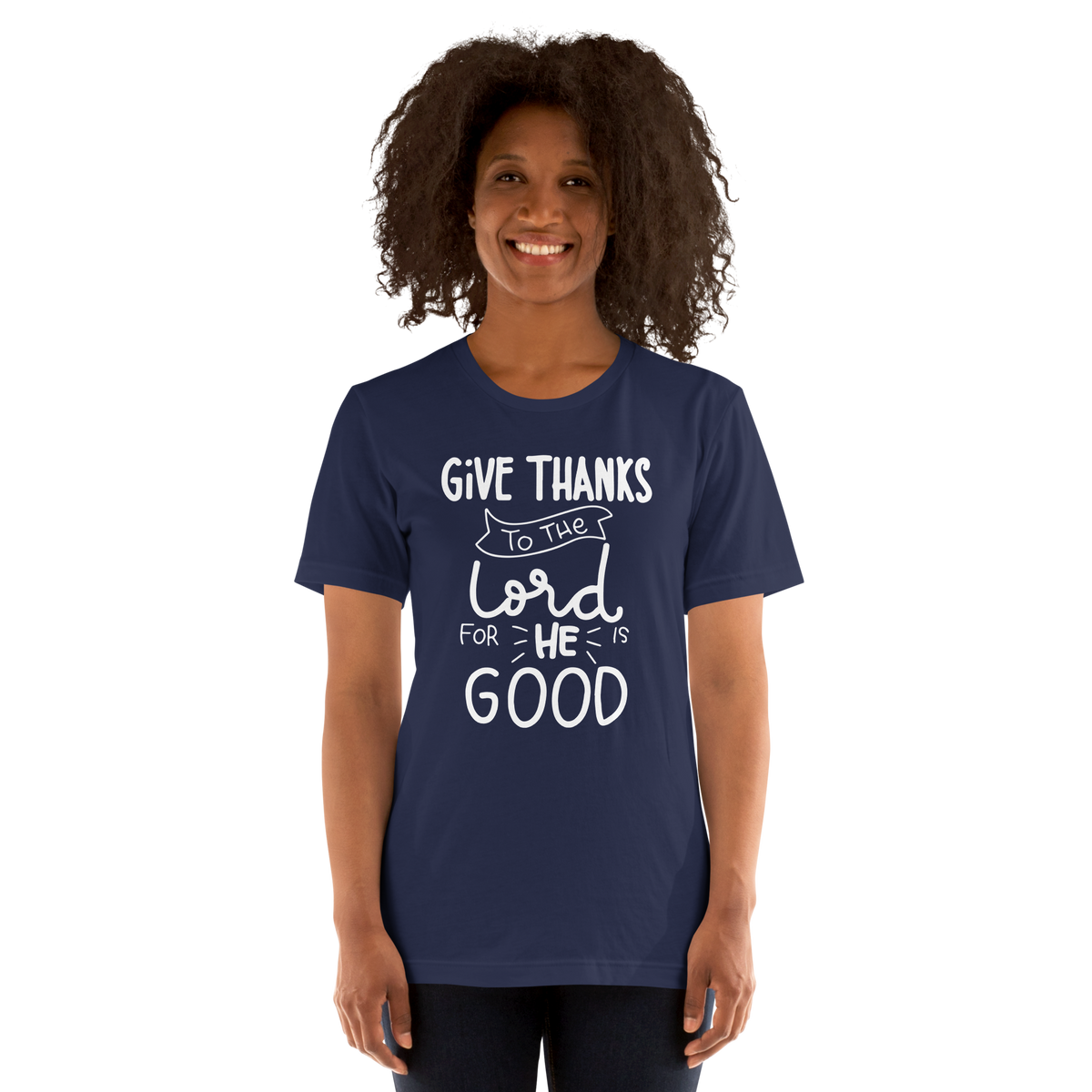 Give thanks to the Lord Unisex t-shirt