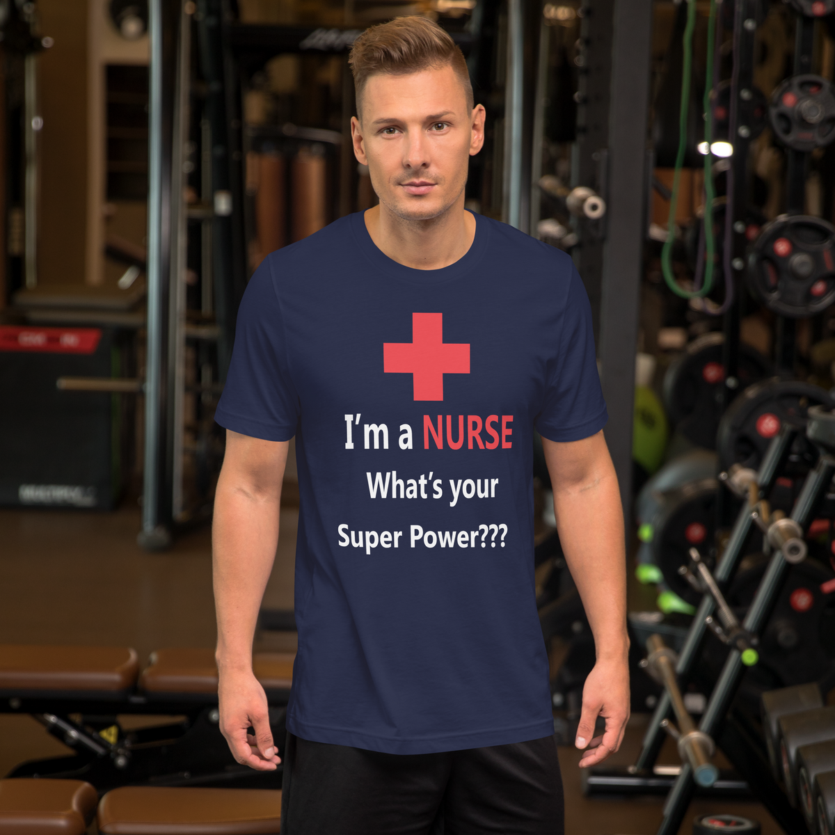 I'm a Nurse, What's your superpower Unisex t-shirt