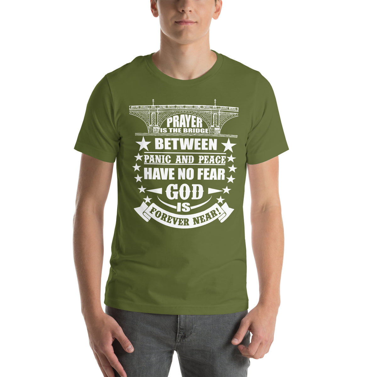 Prayer is a bridge Unisex t-shirt