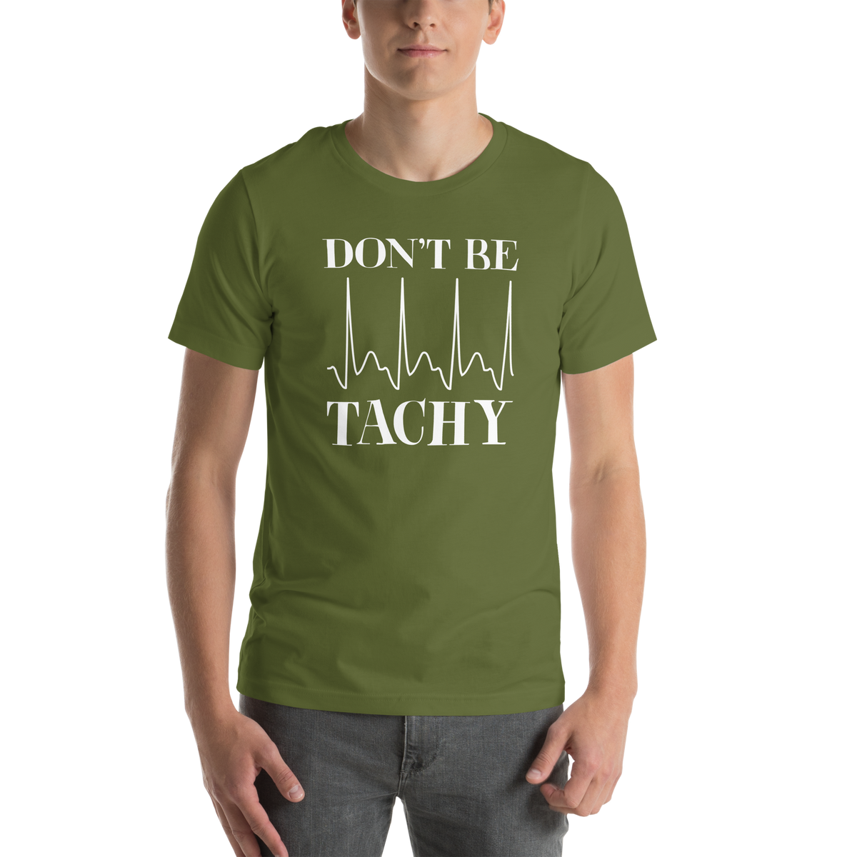 Don't be tachy Unisex Nuse t-shirt