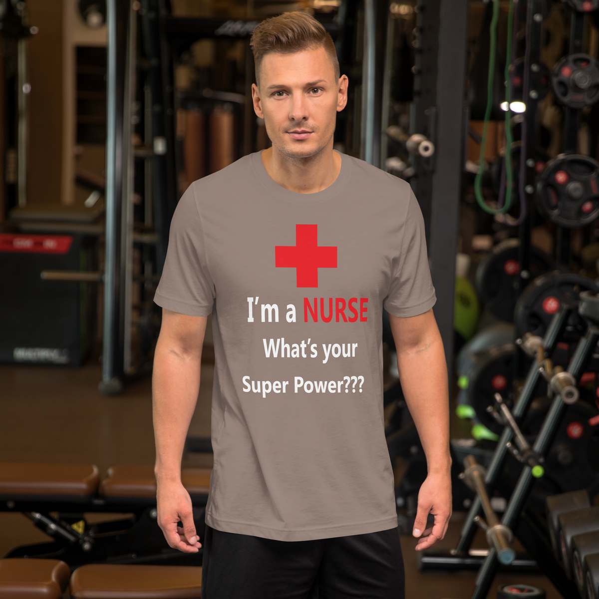 I'm a Nurse, What's your superpower Unisex t-shirt