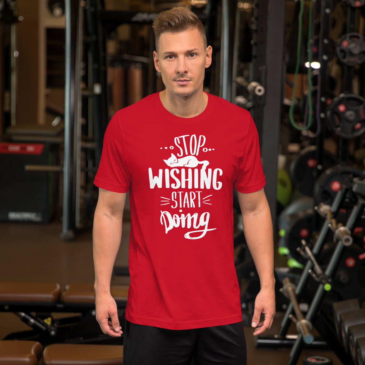 Start Doing Motivational Unisex t-shirt