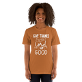 Give thanks to the Lord Unisex t-shirt