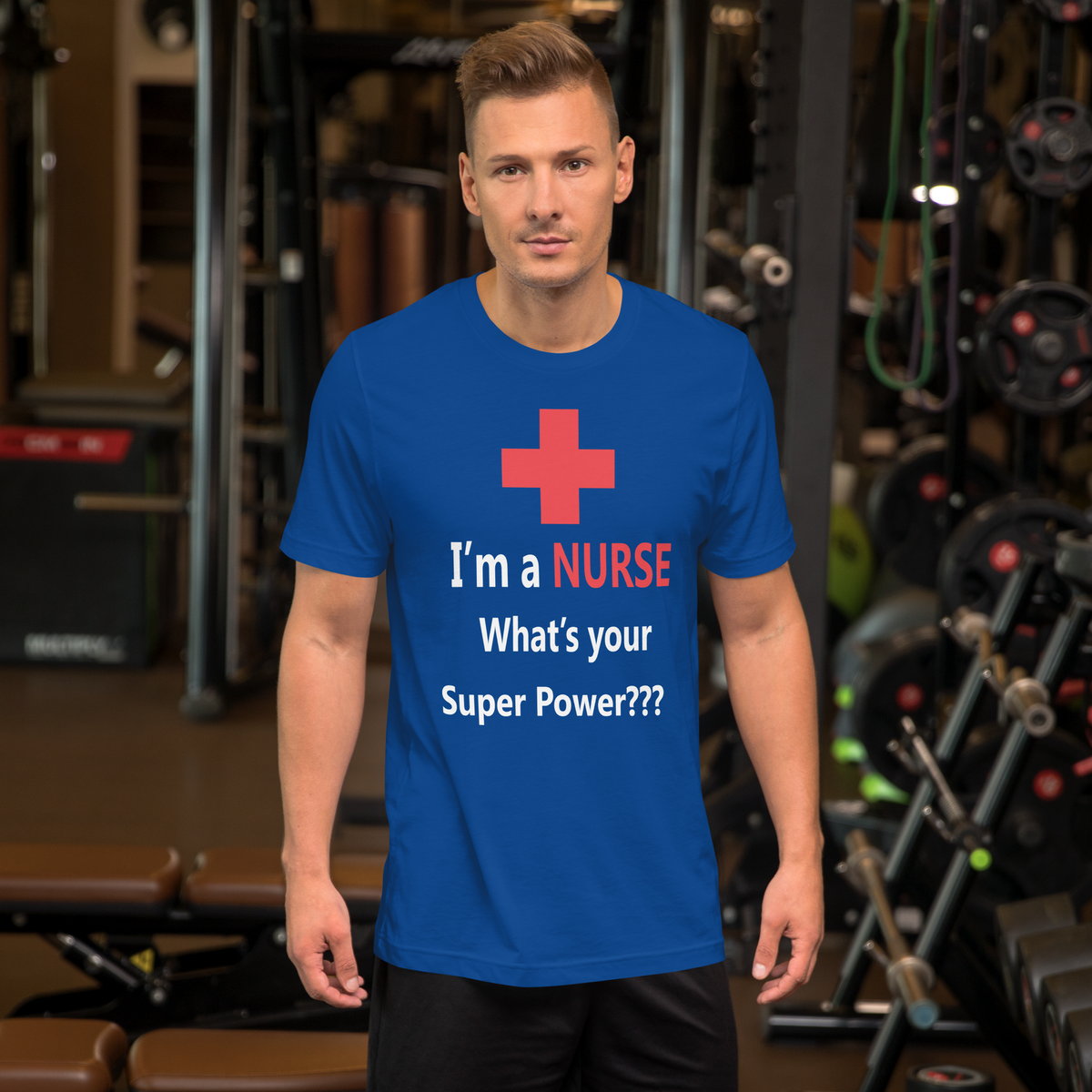 I'm a Nurse, What's your superpower Unisex t-shirt