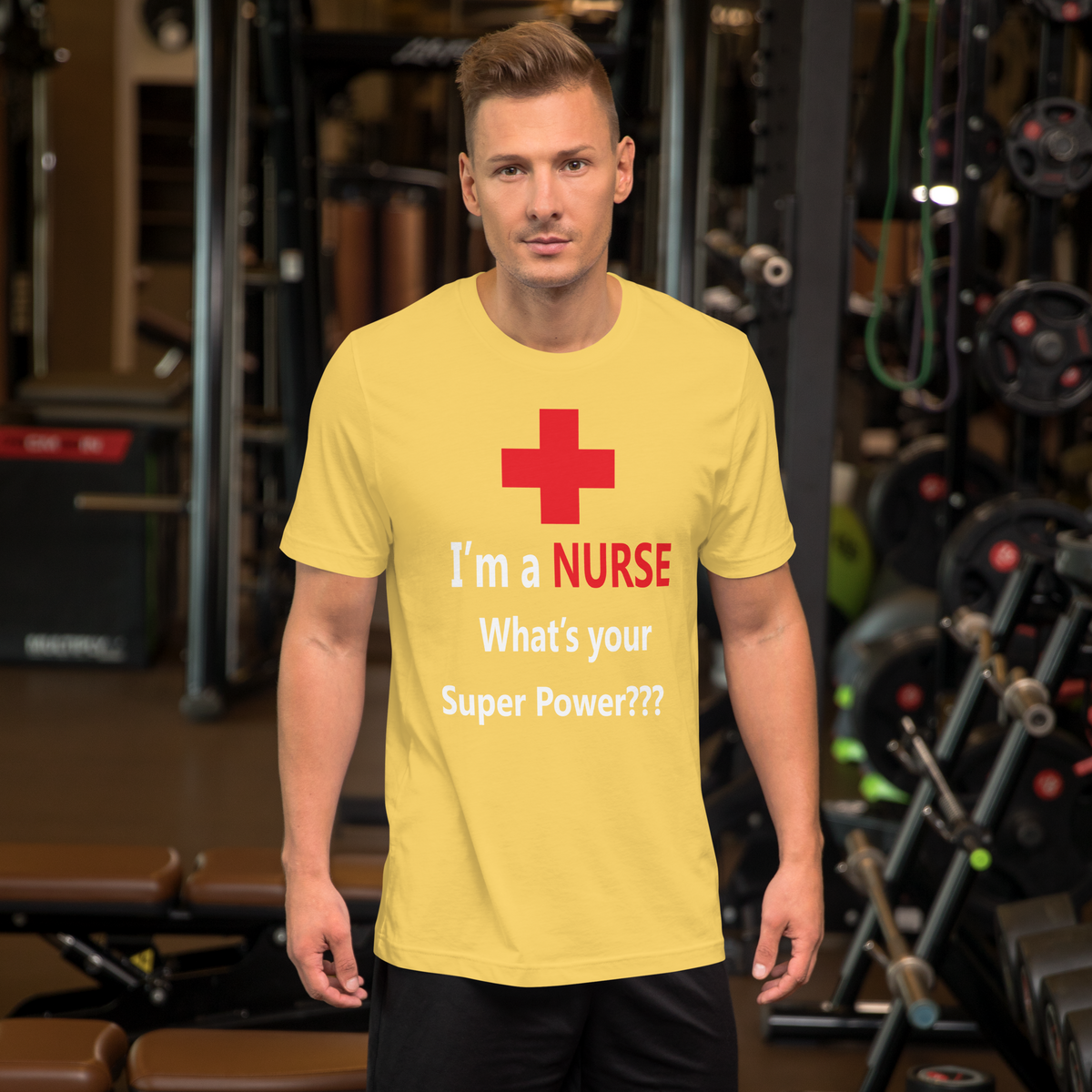 I'm a Nurse, What's your superpower Unisex t-shirt